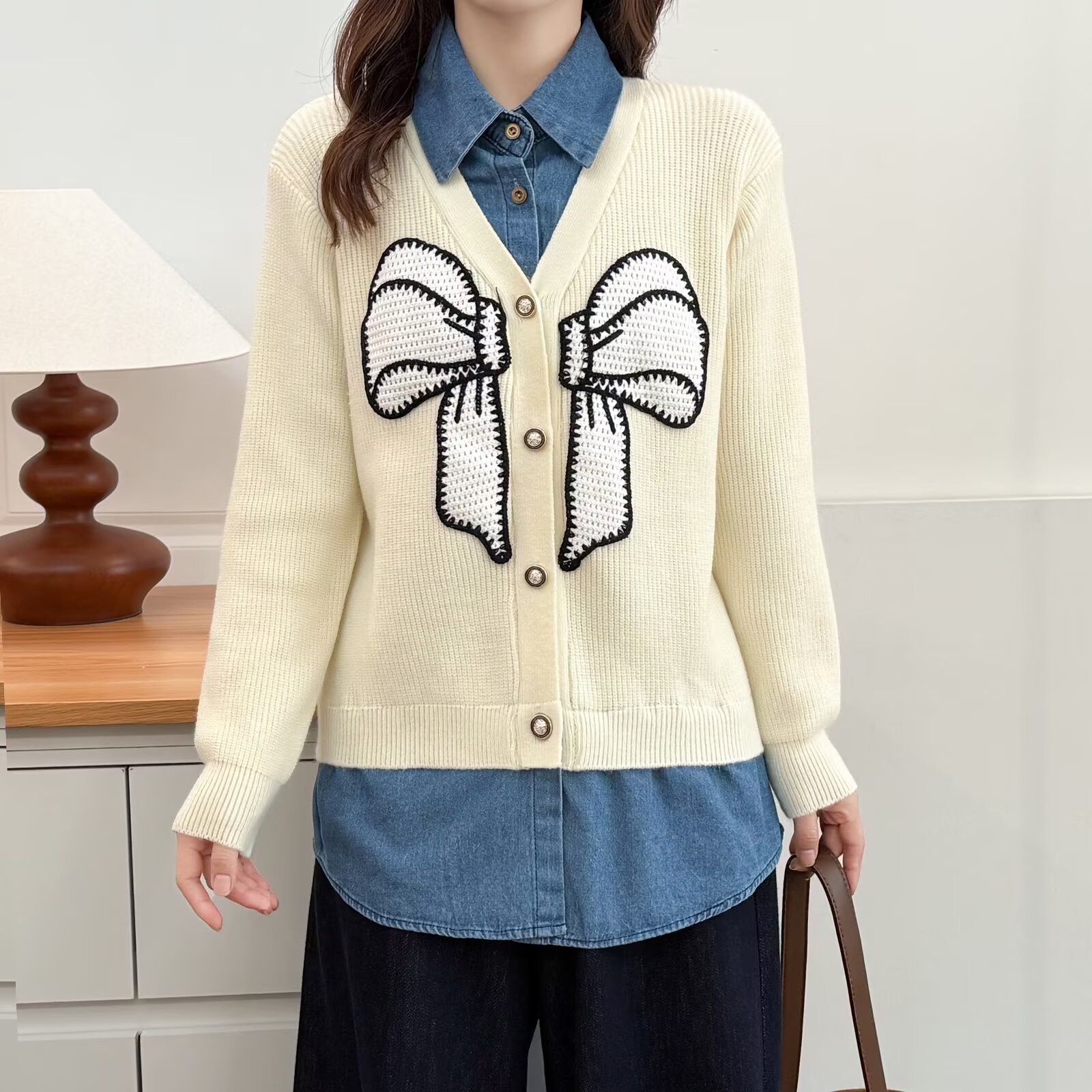 Winter Clothing Korean - XXXXL Fashion Plus Size Women's Sweaters