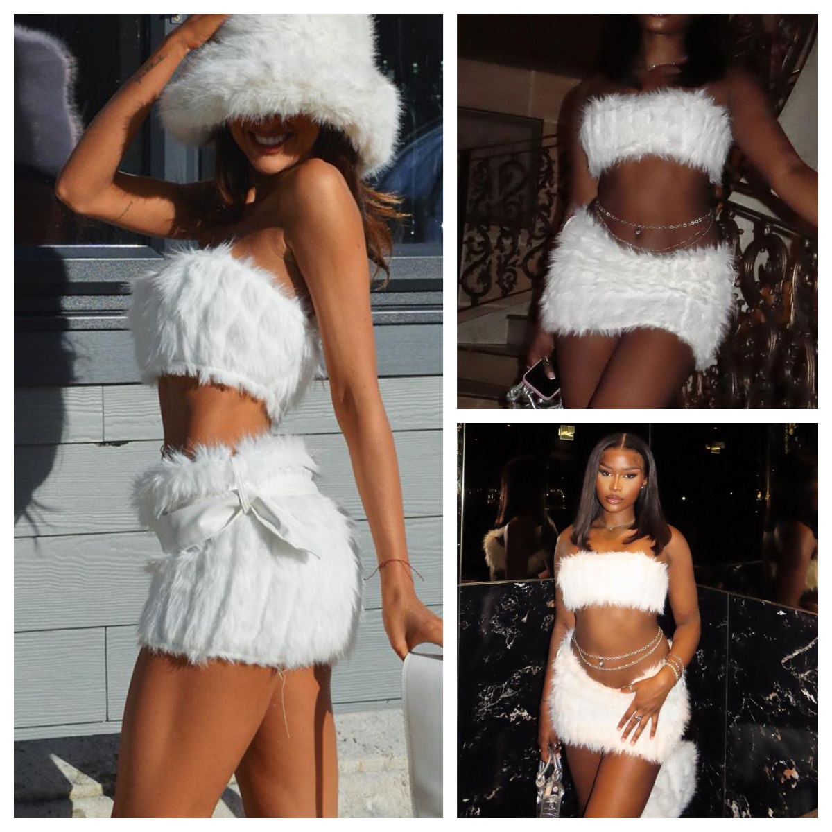 Winter Clothing Gear - Y2K Coquette Cute Fluffy Knit Sweater