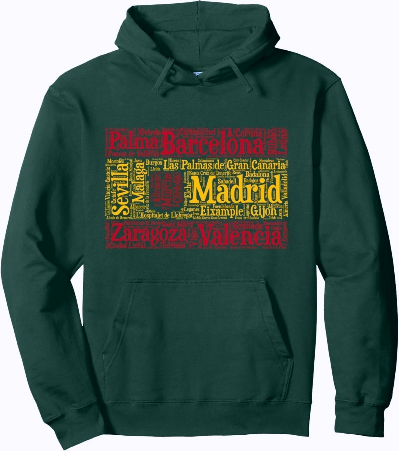 Spain Flag with Spanish City N - Winter Clothing Name recensie en prijs