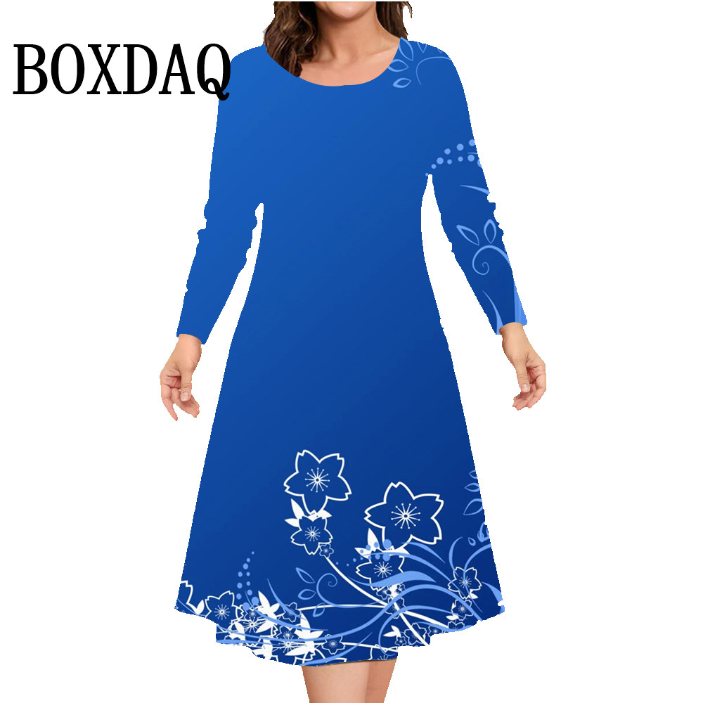 Autumn Winter Long Sleeve Dres - Winter Clothing Line recensie en prijs