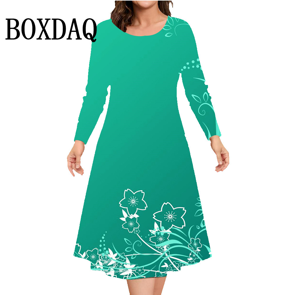 Autumn Winter Long Sleeve Dres - Winter Clothing Line recensie en prijs
