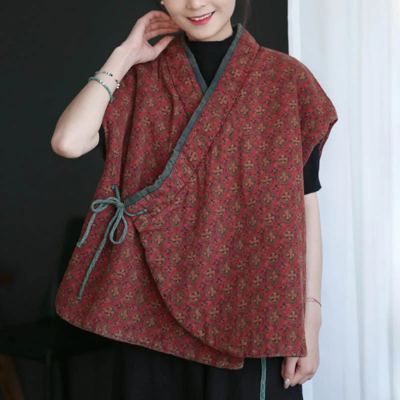 Thin Cotton Vest Retro Hanfu W - Padded Vest Gilet recensie en prijs
