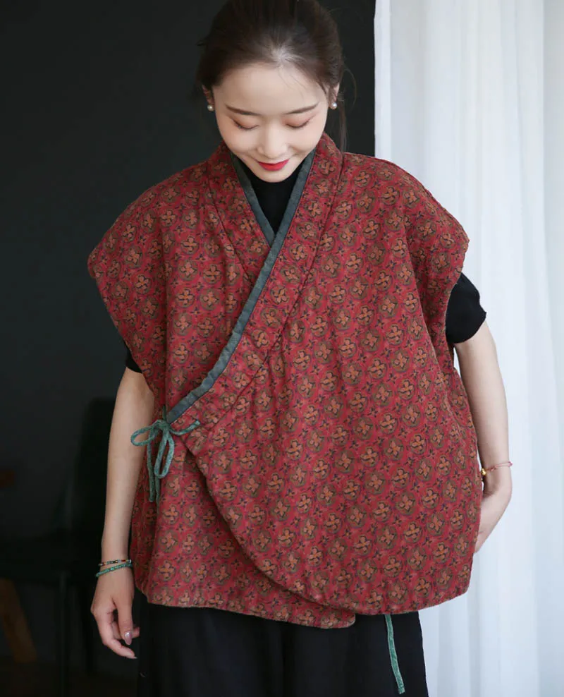 Thin Cotton Vest Retro Hanfu W - Padded Vest Gilet recensie en prijs