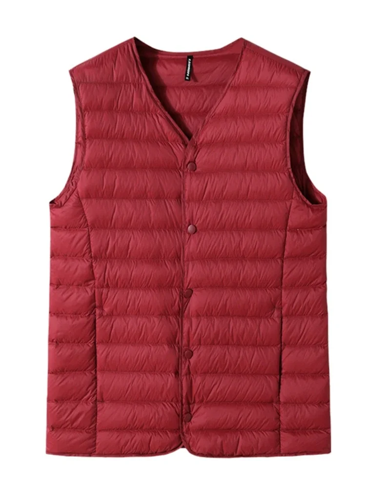 2023 New Winter V-Neck Men's V - Padded Vest Gilet recensie en prijs