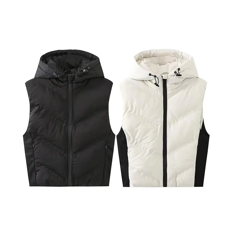 Cotton Padded Jacket Hooded Ve - Padded Vest Gilet recensie en prijs