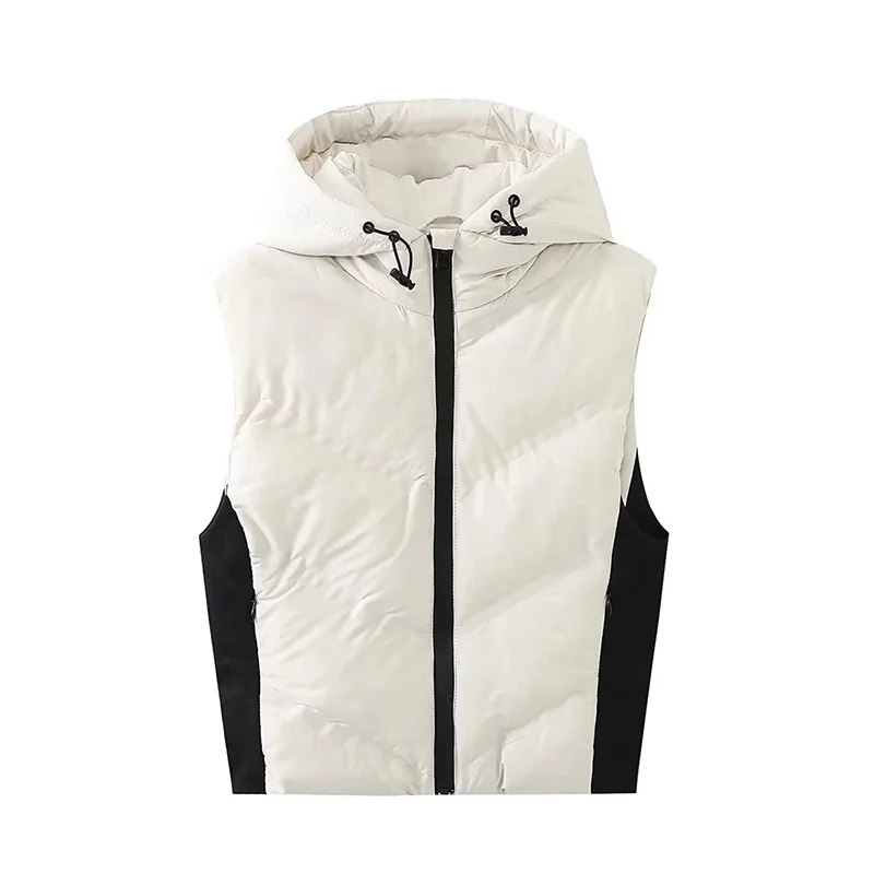Cotton Padded Jacket Hooded Ve - Padded Vest Gilet recensie en prijs