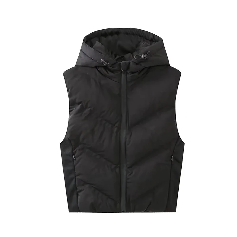 Cotton Padded Jacket Hooded Ve - Padded Vest Gilet recensie en prijs