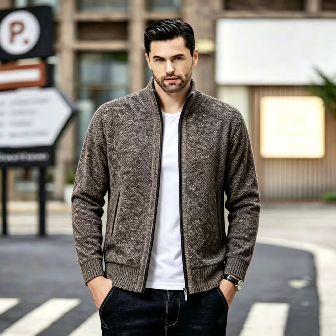 2026 New Luxury Knitted Sweate - Winter Clothing Line recensie en prijs