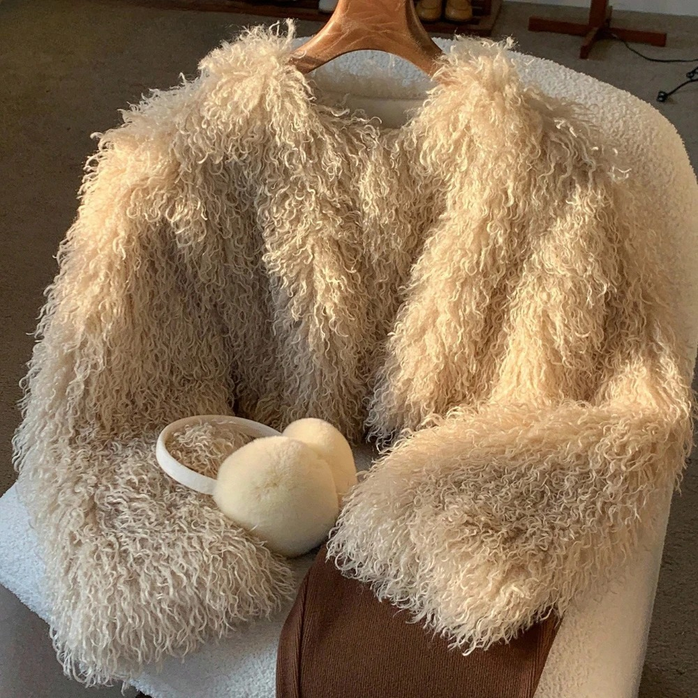 OFTBUY Fur Coat Faux Fur Coat  - Winter Clothing Manufacturers recensie en prijs
