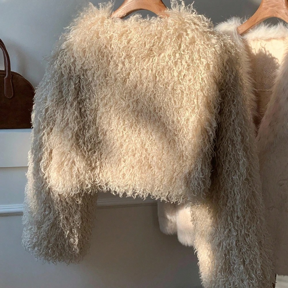 OFTBUY Fur Coat Faux Fur Coat  - Winter Clothing Manufacturers recensie en prijs