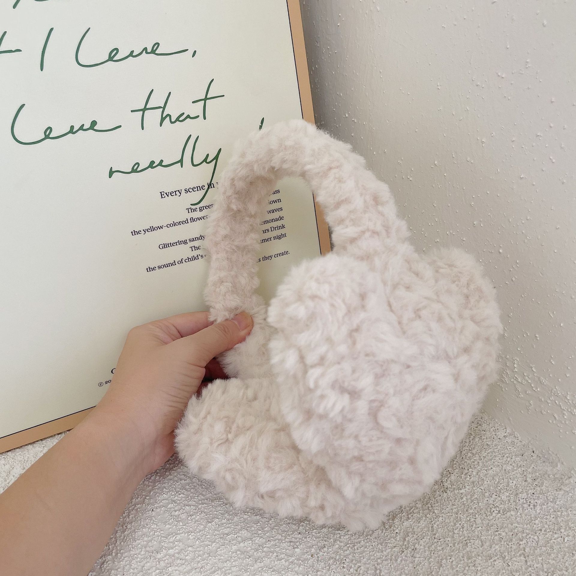 Heart Lambswool Plush Earmuffs - Winter Clothing Earmuffs recensie en prijs