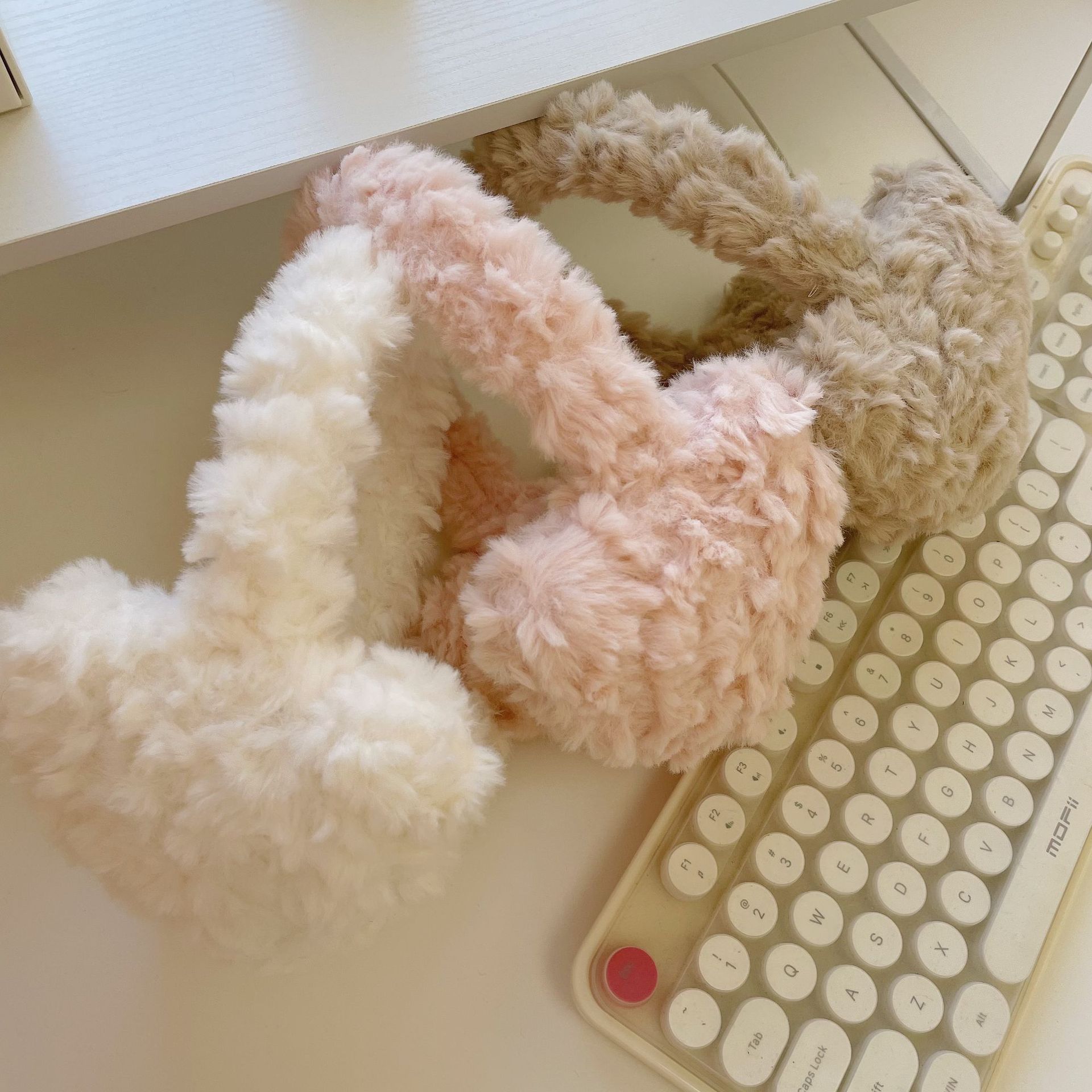 Heart Lambswool Plush Earmuffs - Winter Clothing Earmuffs recensie en prijs
