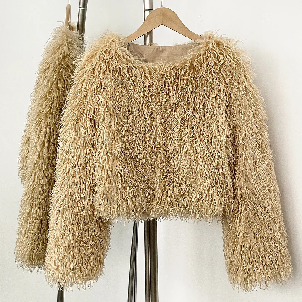 OFTBUY Faux Fur Jacket New Sty - Winter Clothing Manufacturers recensie en prijs