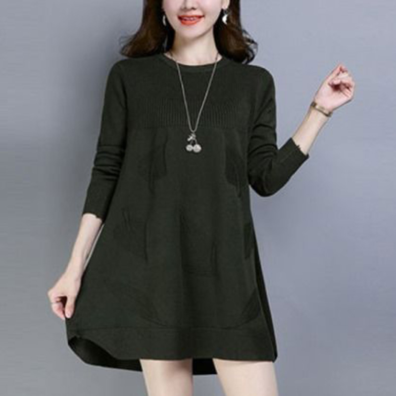 Fashion O-Neck Knitted Spliced - Winter Clothing Korean recensie en prijs