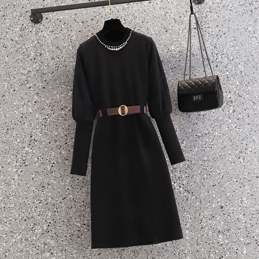 casual Elegant Beading Knit Sp - Winter Clothing Line recensie en prijs