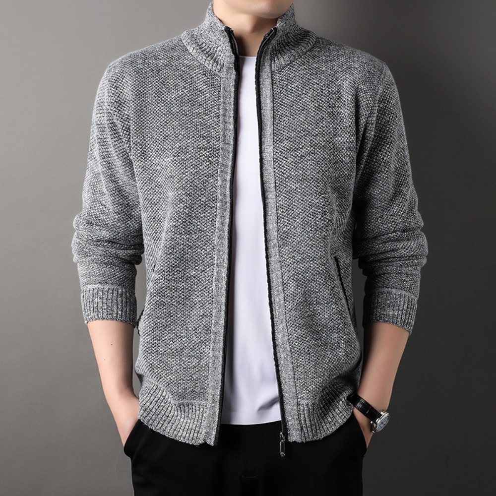 Men's Stand-up Collar Knit Swe - Winter Clothing Uae recensie en prijs