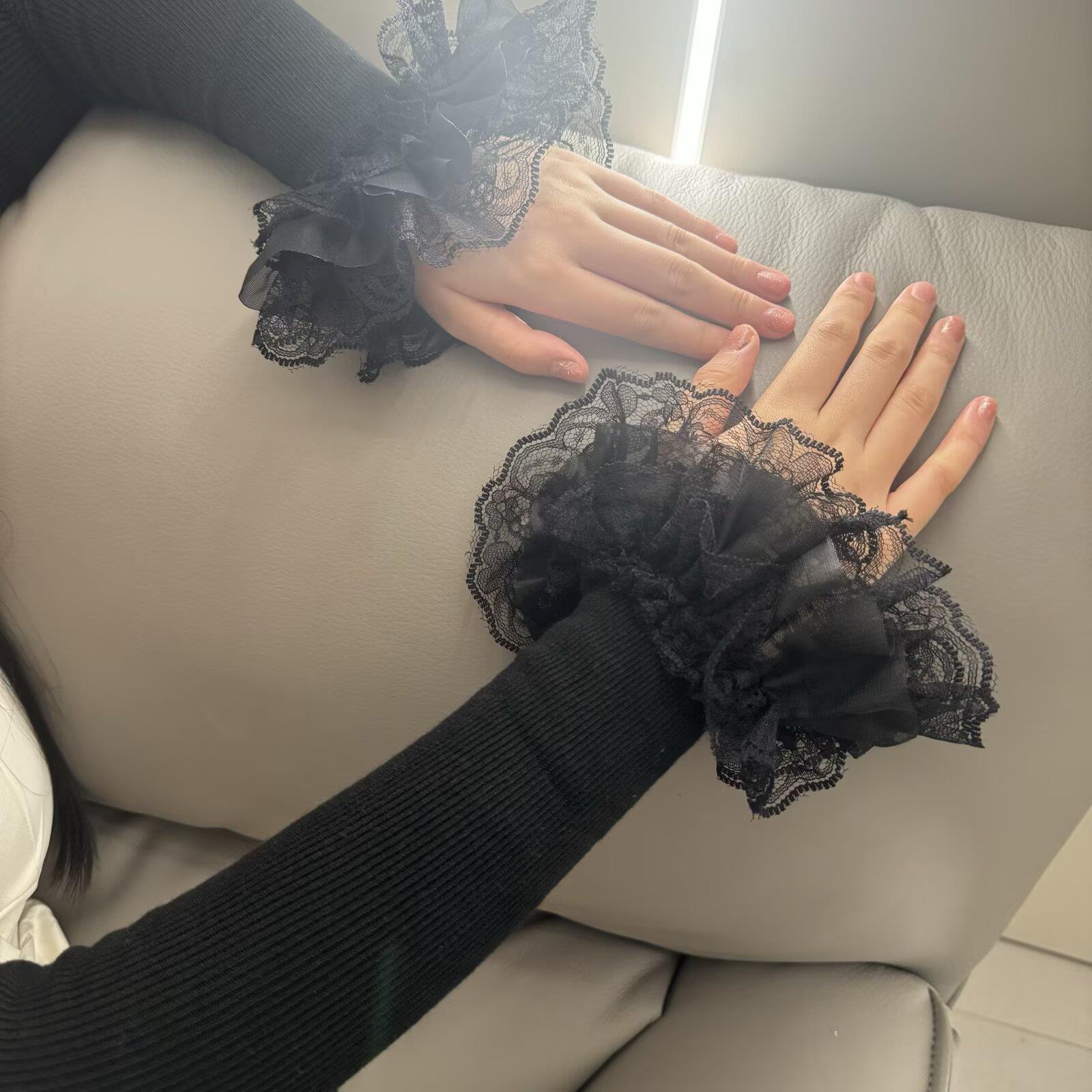 * Lolita Hand Sleeve Knitted P - Winter Clothing Girls recensie en prijs