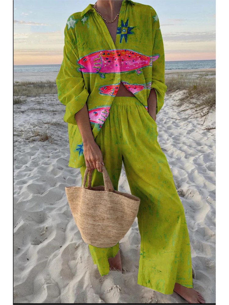 Casual Boho Print Set For Wome - Winter Clothing Girls recensie en prijs