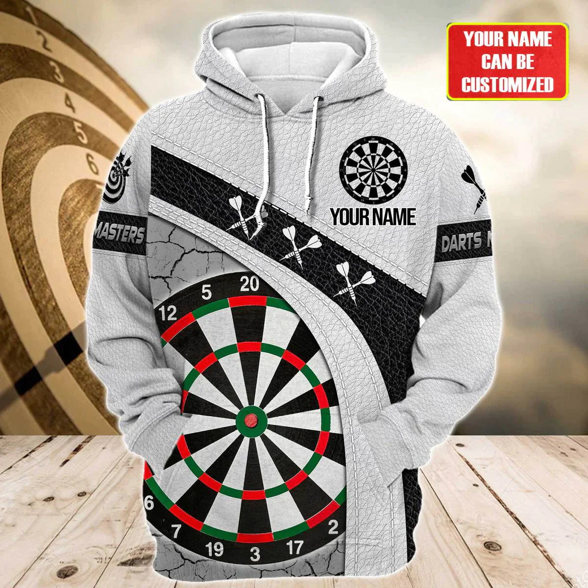 3D Disc Dart Printed Hoodies F - Winter Clothing Name recensie en prijs
