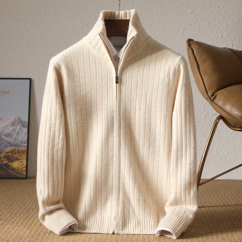 Men 100% Merino Wool Stand-Up  - Winter Clothing Uae recensie en prijs
