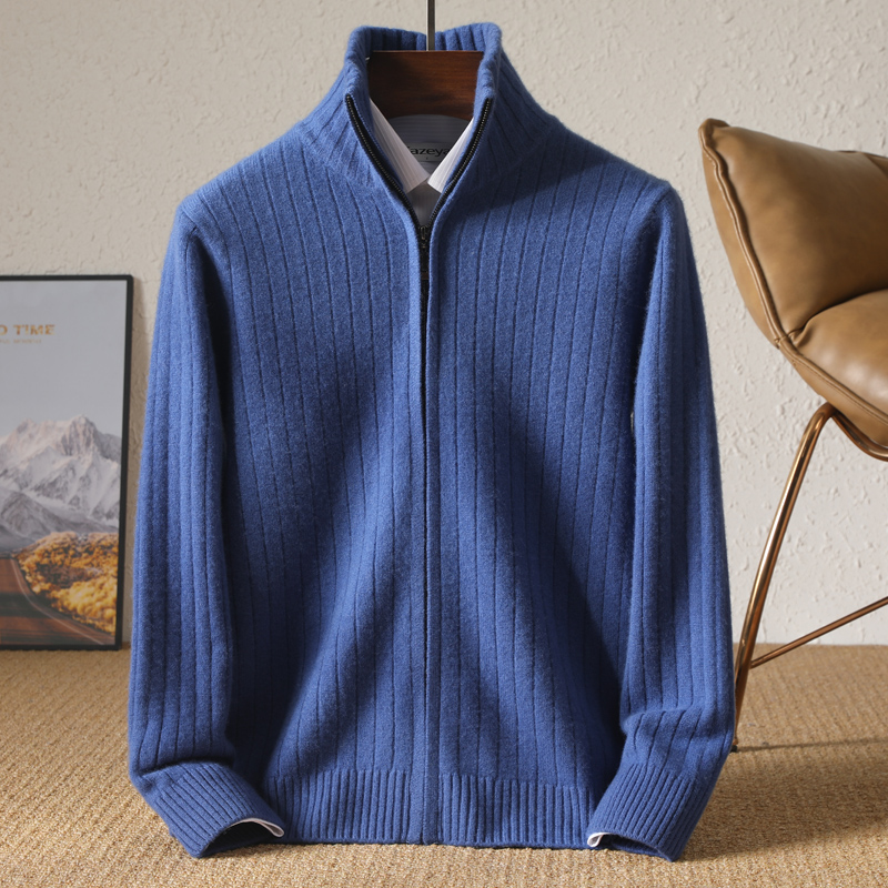 Men 100% Merino Wool Stand-Up  - Winter Clothing Uae recensie en prijs
