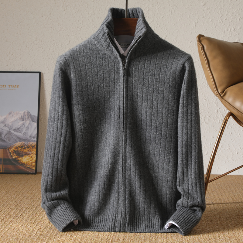 Men 100% Merino Wool Stand-Up  - Winter Clothing Uae recensie en prijs
