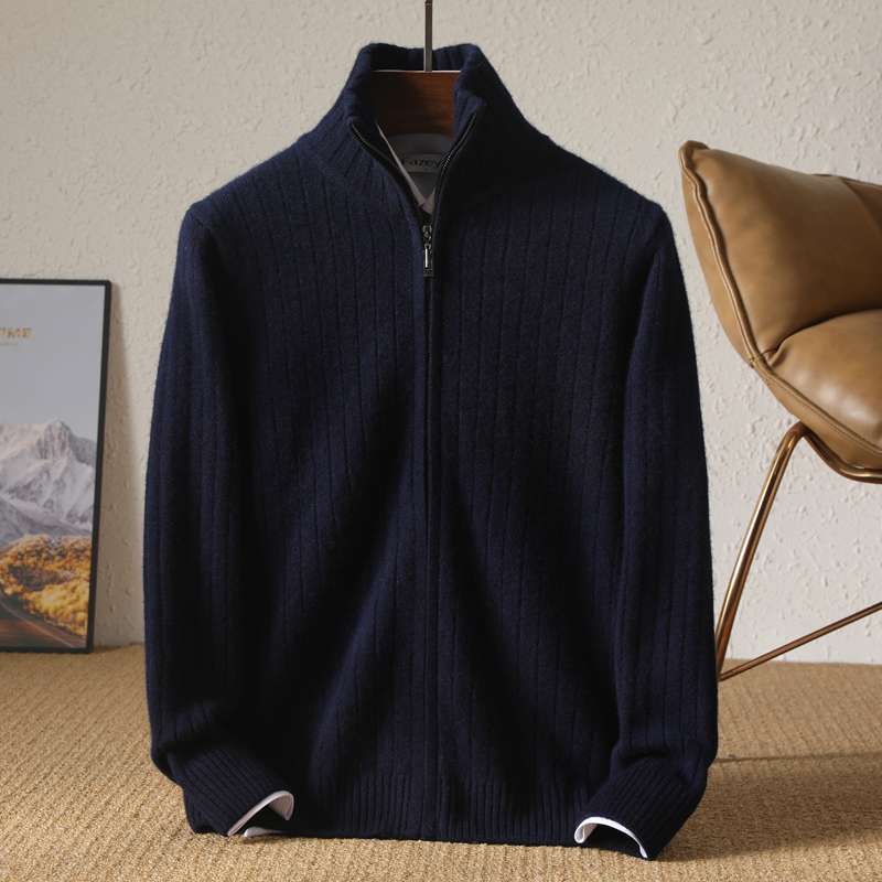 Men 100% Merino Wool Stand-Up  - Winter Clothing Uae recensie en prijs
