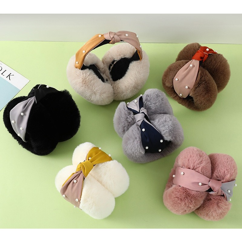Anjj New Inlay Peral Earmuffs  - Winter Clothing Earmuffs recensie en prijs