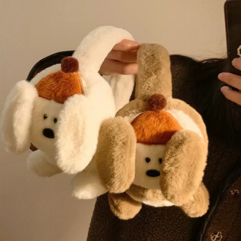 Cute Cartoon Puppy Earmuffs Wi - Winter Clothing Earmuffs recensie en prijs