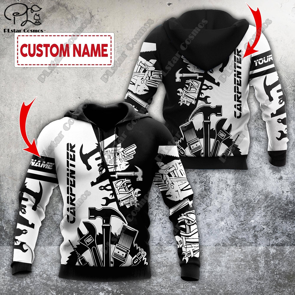 PLstar Cosmos New 3D Printed P - Winter Clothing Name recensie en prijs