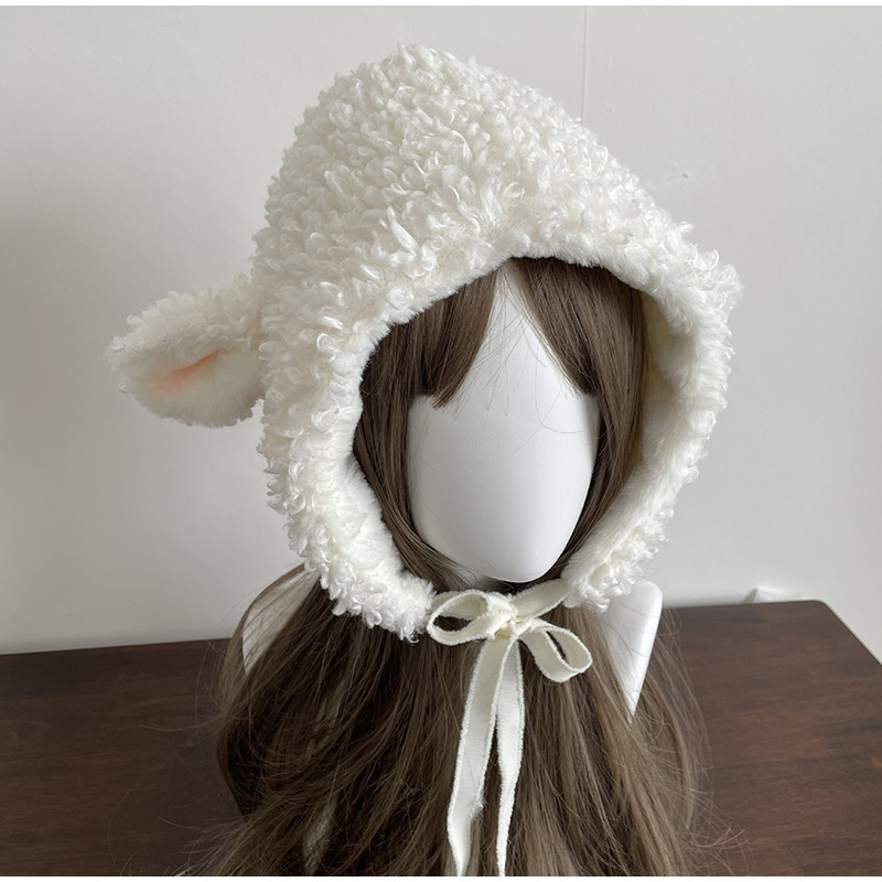 Winter White Plush Sheep Warm  - Winter Clothing Earmuffs recensie en prijs