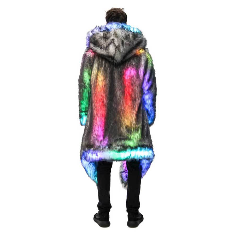 Faux Fur Coat Men Hooded Outer - Winter Clothing Uae recensie en prijs