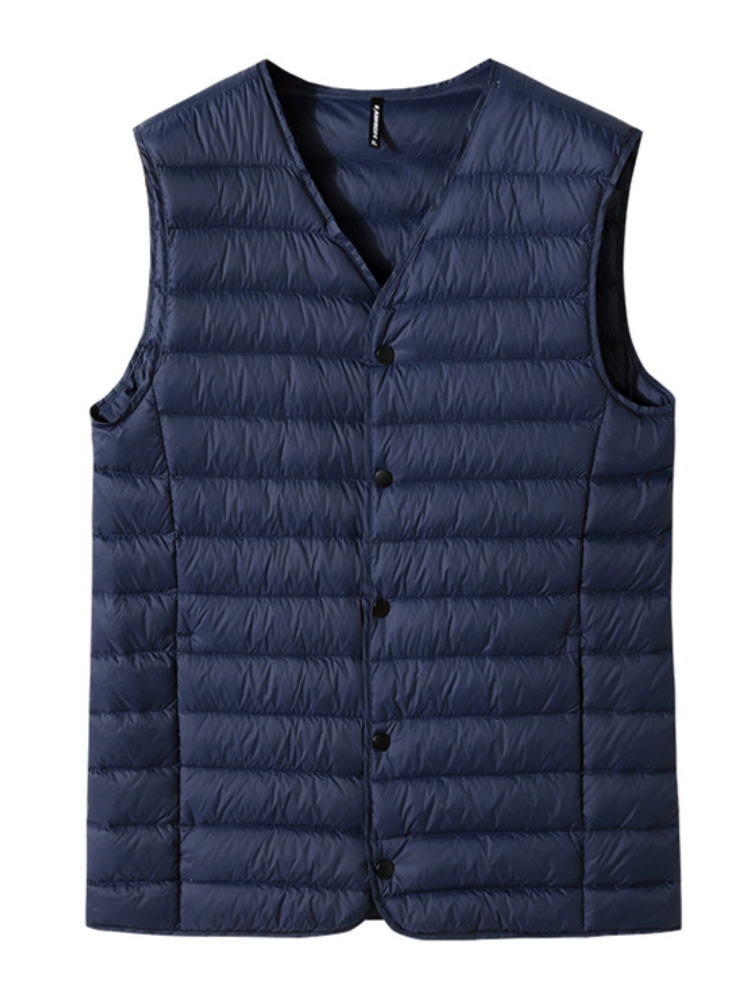 2023 New Winter V-Neck Men's V - Padded Vest Gilet recensie en prijs