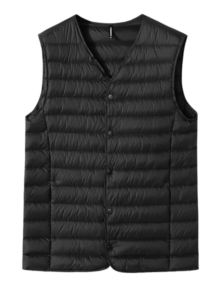 2023 New Winter V-Neck Men's V - Padded Vest Gilet recensie en prijs