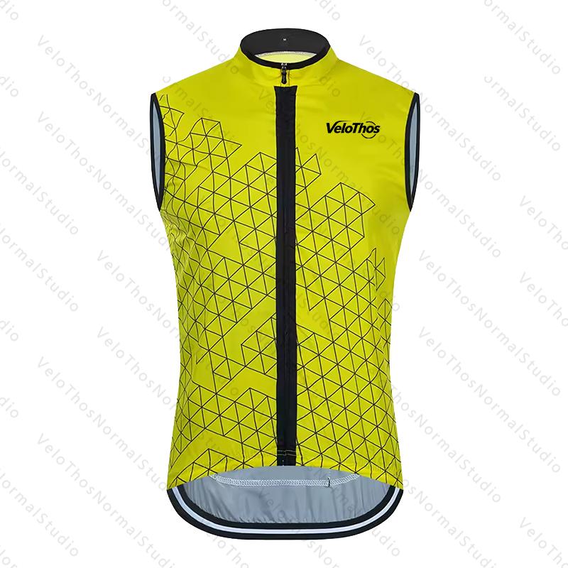 VeloThos Men's Sleeveless Cycl - Padded Vest Gilet recensie en prijs