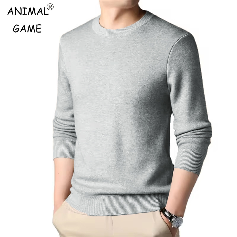 Men's Solid Color Knitted Pull - Winter Clothing Uae recensie en prijs