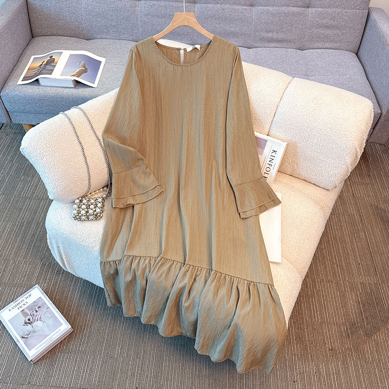 Elegant Vintage O-neck solid l - Winter Clothing Line recensie en prijs