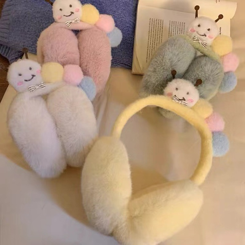 New Cute Funny Plush Caterpill - Winter Clothing Earmuffs recensie en prijs