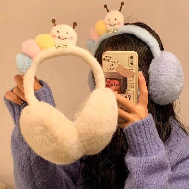 New Cute Funny Plush Caterpill - Winter Clothing Earmuffs recensie en prijs