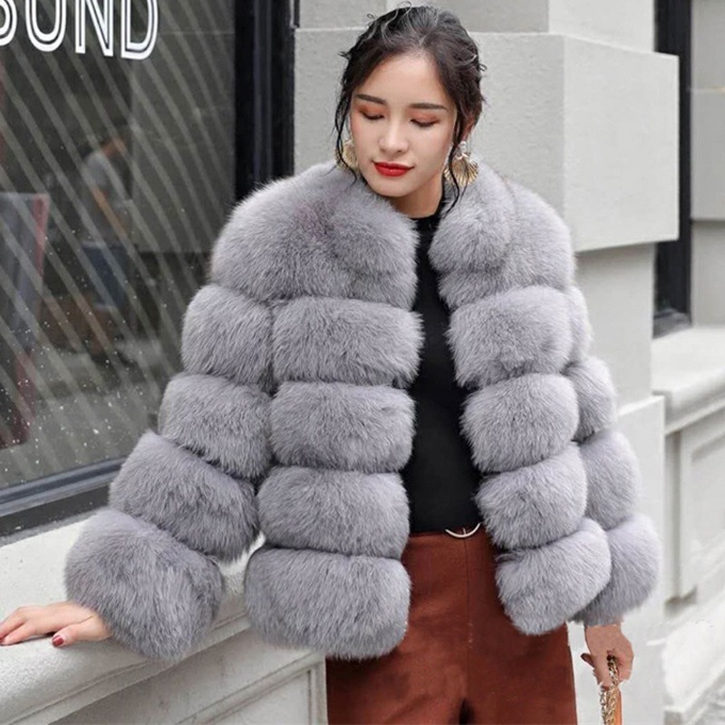 Fur women's clothing European  - Winter Clothing Manufacturers recensie en prijs