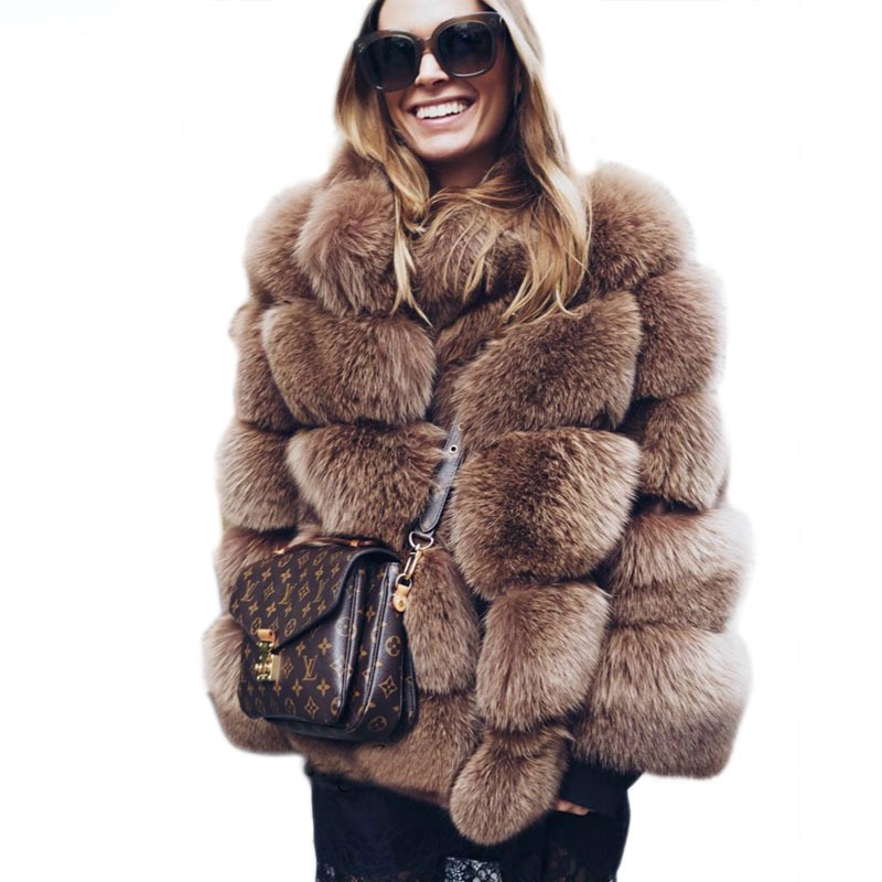 Fur women's clothing European  - Winter Clothing Manufacturers recensie en prijs