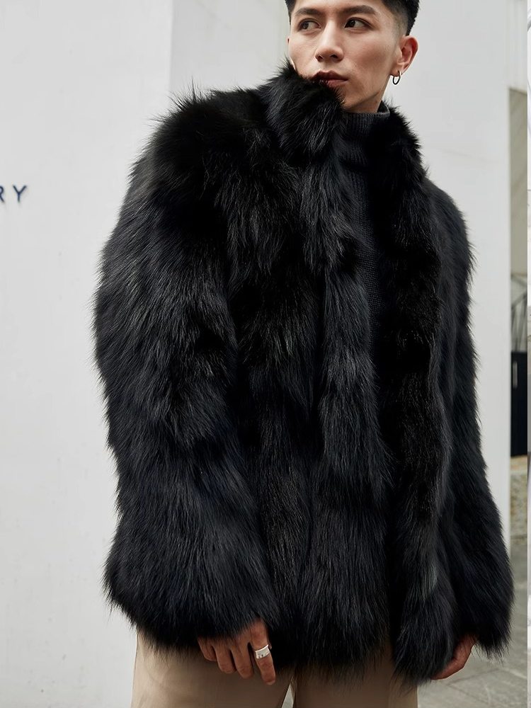 Furry Stand Collar Oversized T - Winter Clothing Uae recensie en prijs
