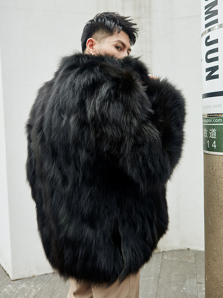 Furry Stand Collar Oversized T - Winter Clothing Uae recensie en prijs