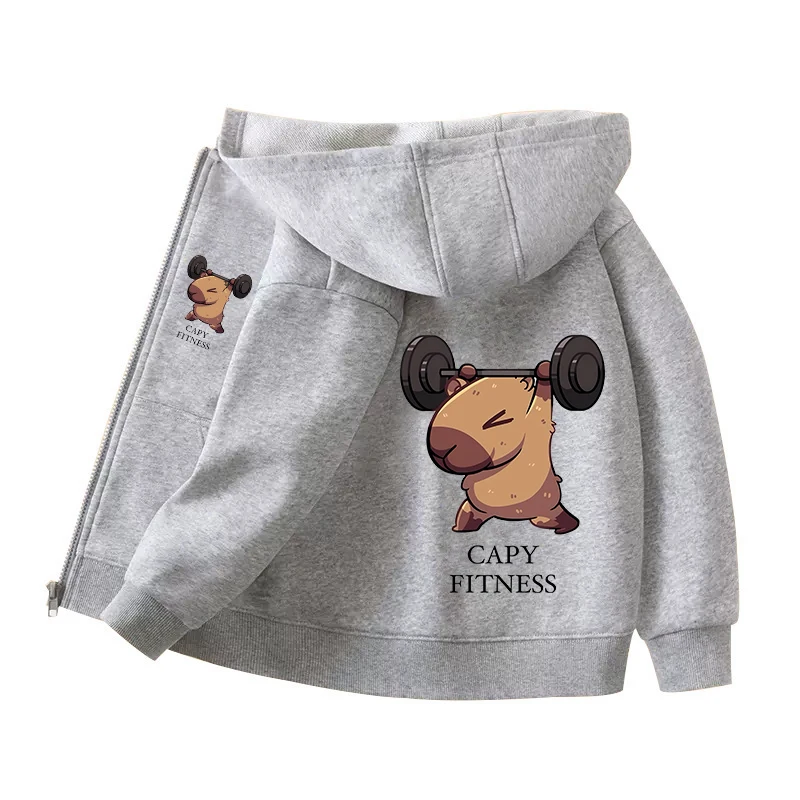 Capybara Zipper Hoodies Coats  - Winter Clothing Girls recensie en prijs