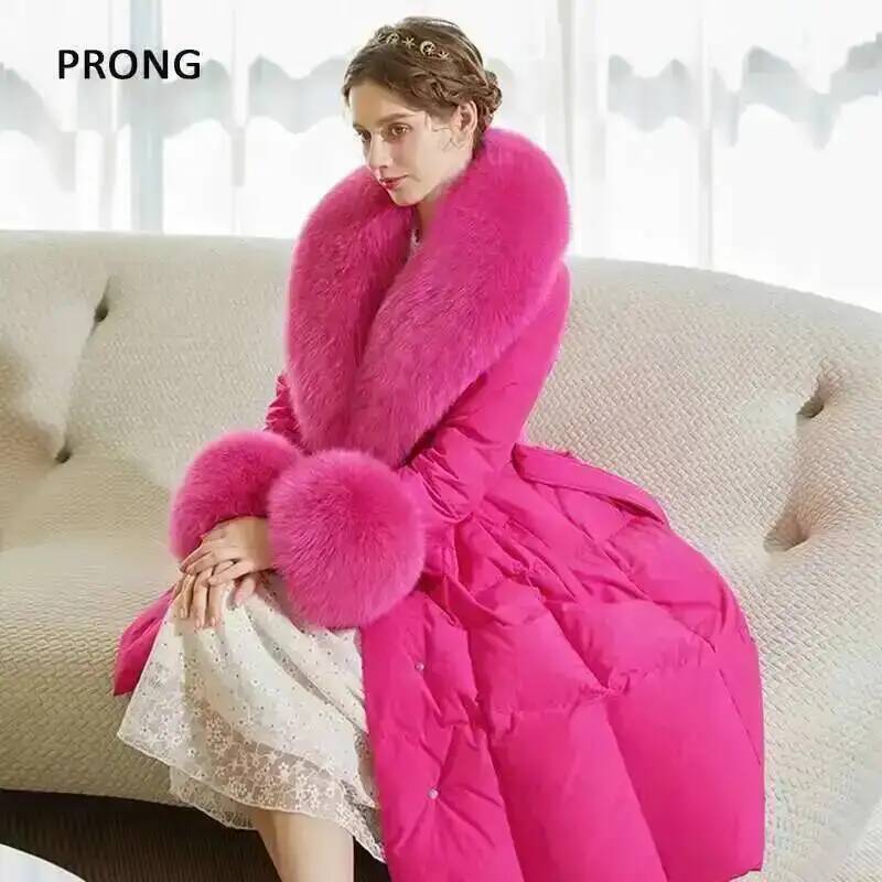 100% Real Fox Fur Collar Winte - Winter Clothing Gear recensie en prijs