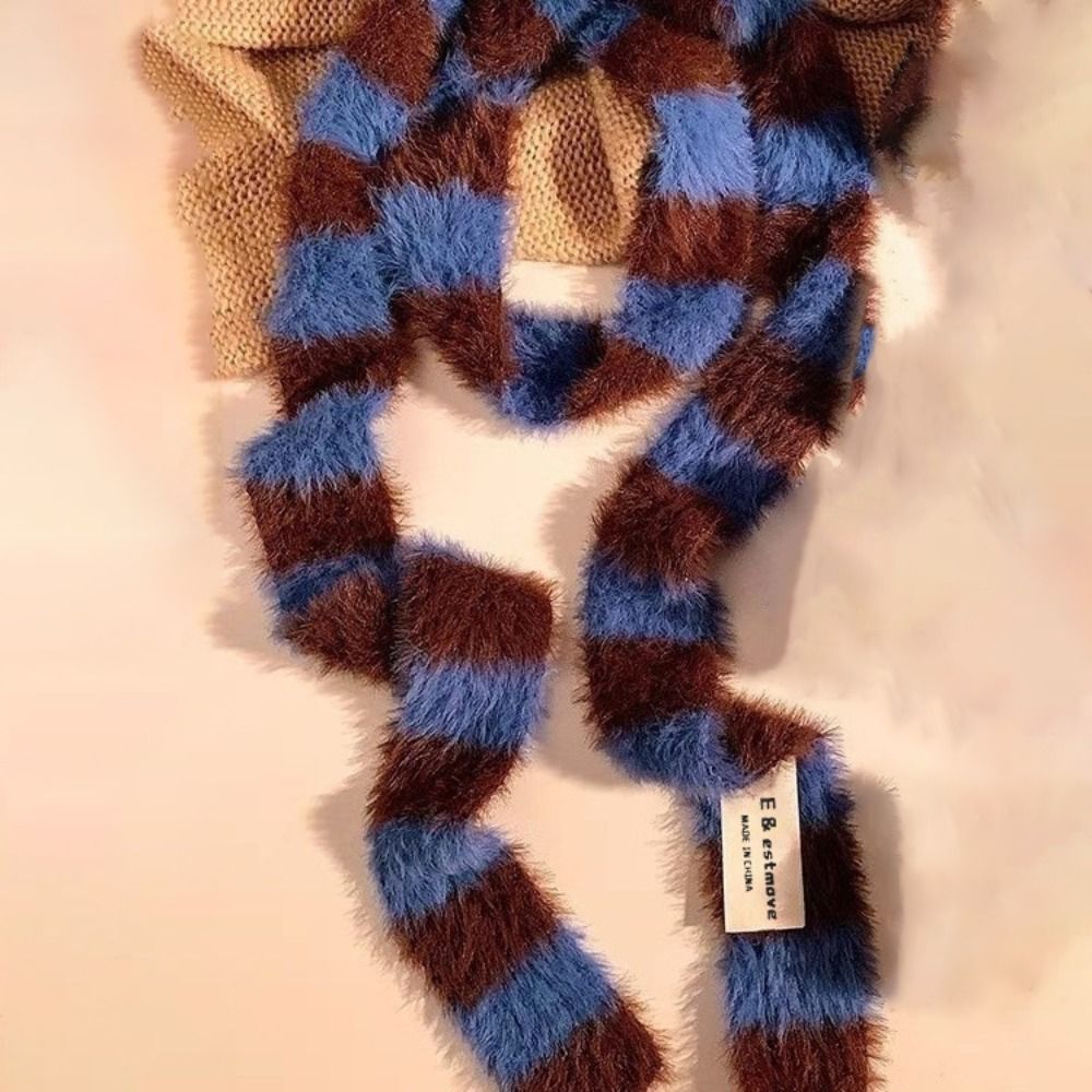 Knitted Y2K Girl Stripe Scarf  - Winter Clothing Girls recensie en prijs