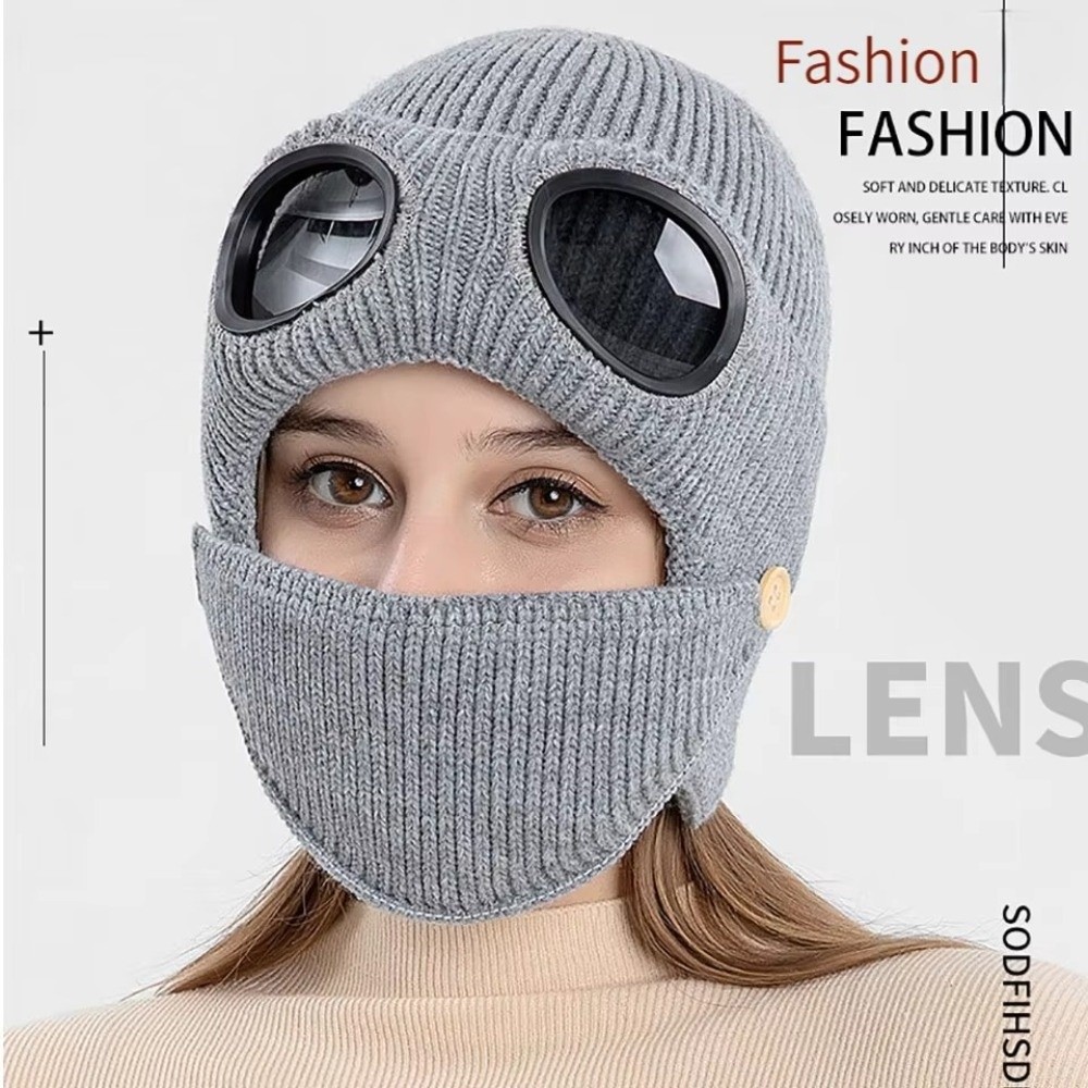 Fleece-lined Warm Woolen Hat w - Winter Clothing Earmuffs recensie en prijs