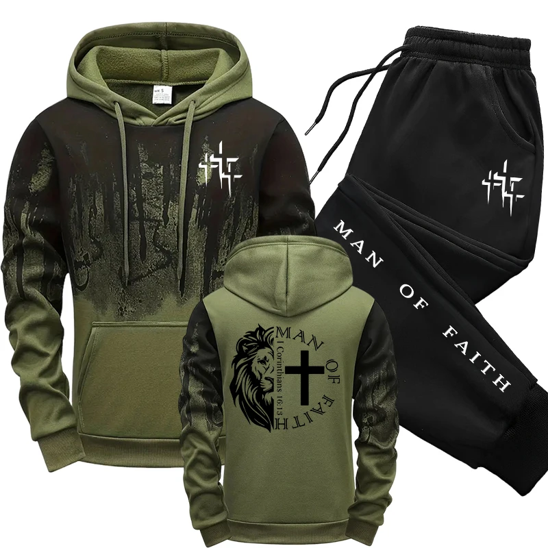 Man of Faith Pattern Men's Set - Winter Clothing Gear recensie en prijs
