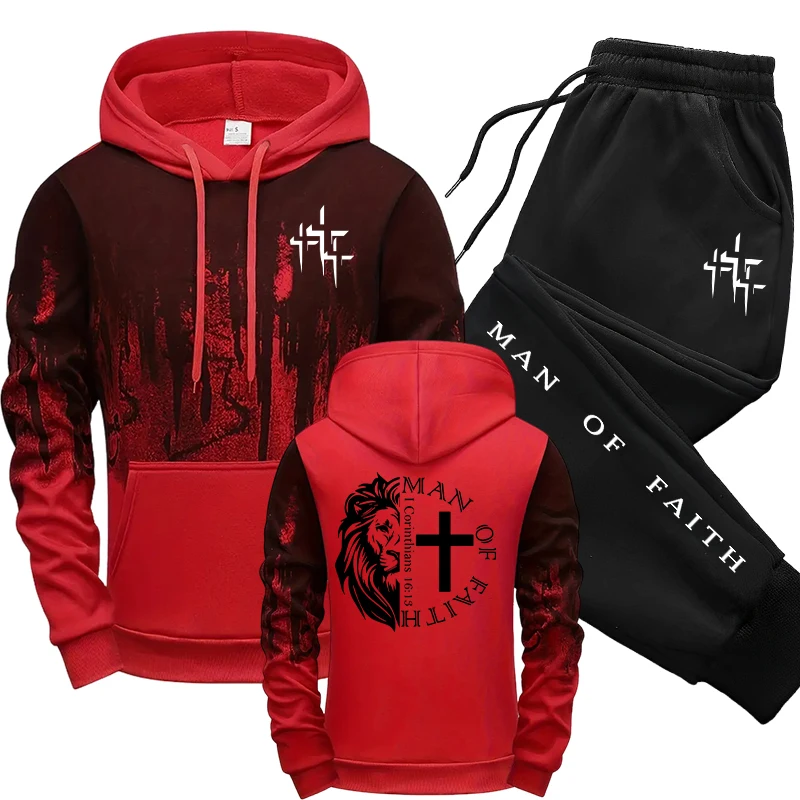 Man of Faith Pattern Men's Set - Winter Clothing Gear recensie en prijs