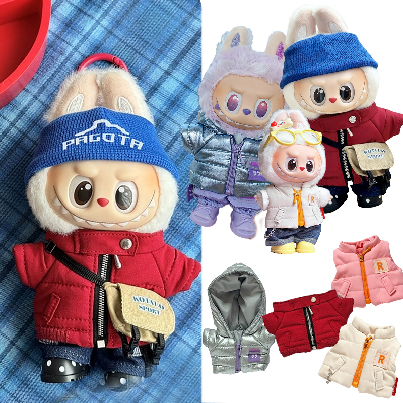 For 15 17cm Labubu Doll Winter - Winter Clothing Gear recensie en prijs